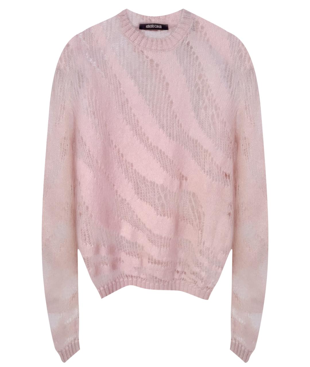 ROBERTO CAVALLI Розовый джемпер / свитер, фото 1