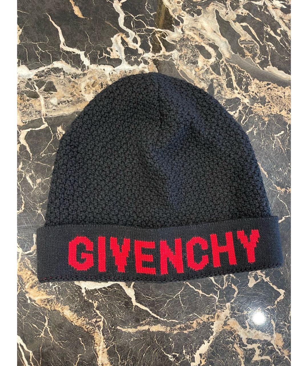 GIVENCHY Черная шерстяная шапка, фото 5