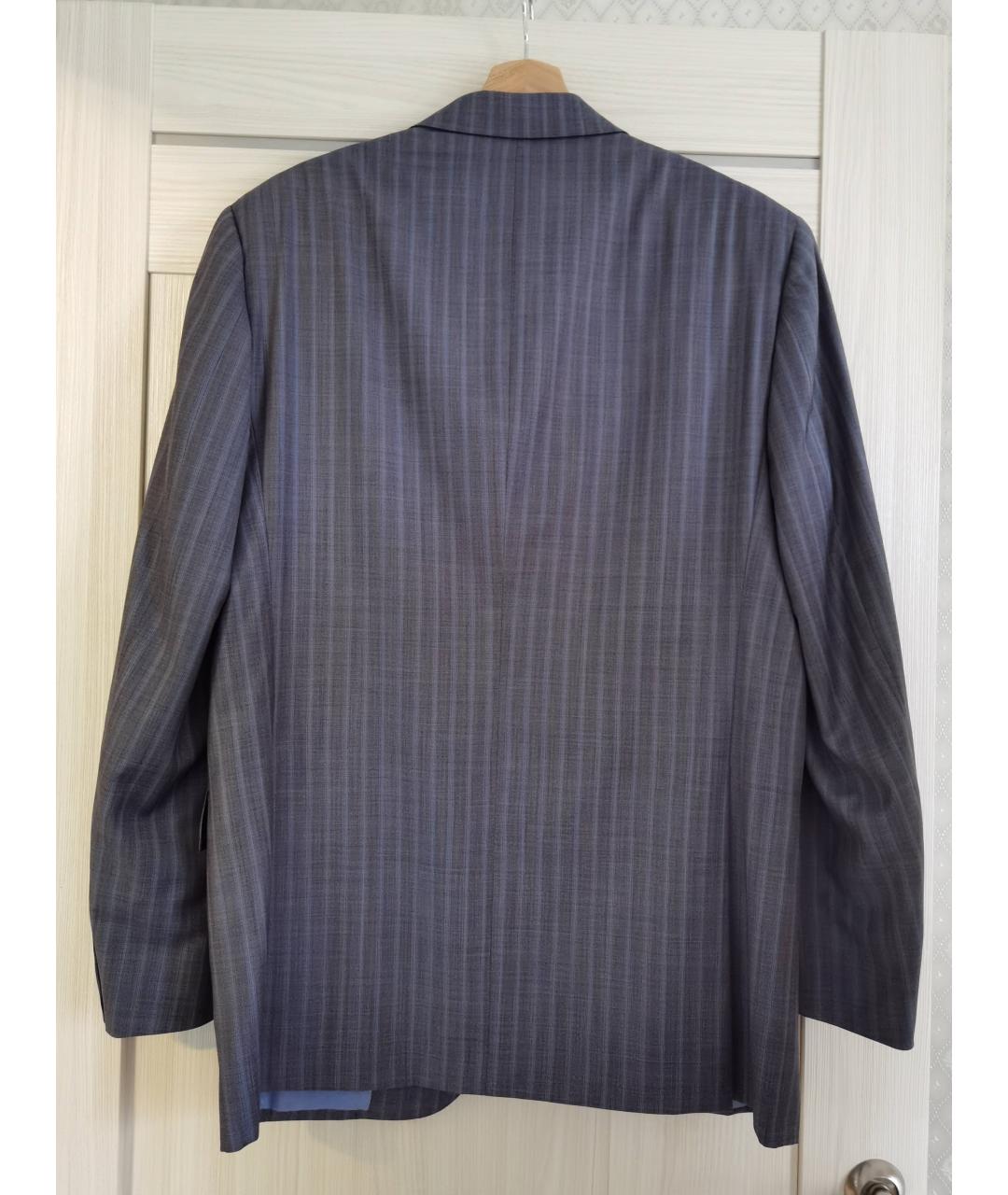 BRIONI Серый шерстяной пиджак, фото 2