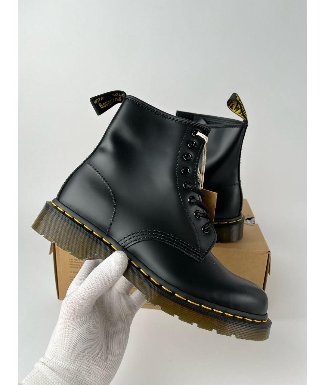 DR. MARTENS Черные высокие ботинки, фото 4