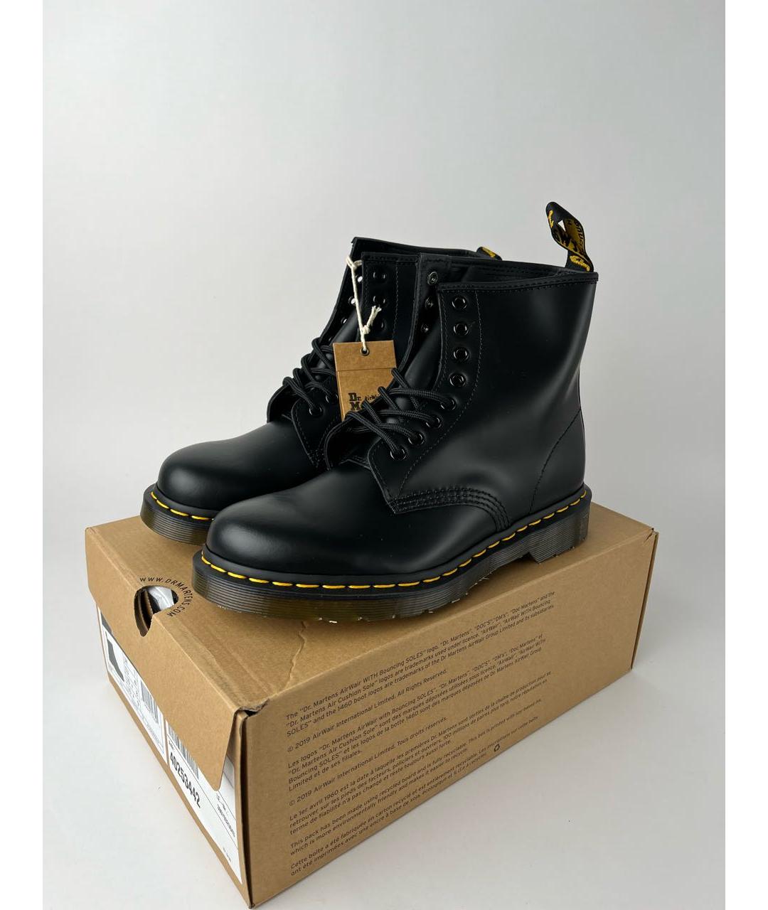 DR. MARTENS Черные высокие ботинки, фото 2