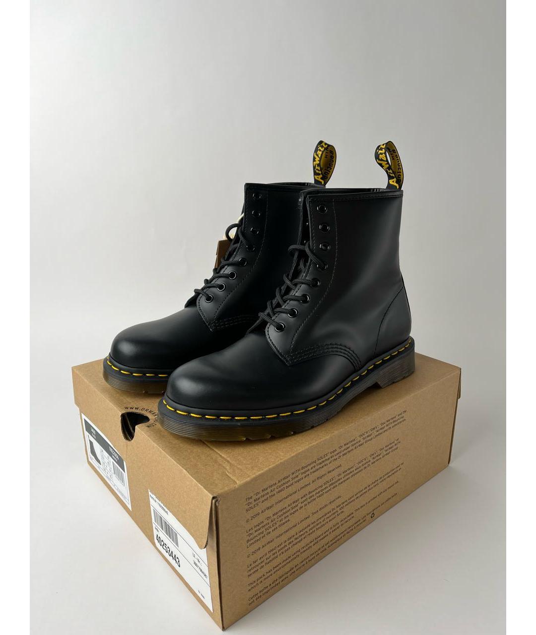 DR. MARTENS Черные высокие ботинки, фото 2