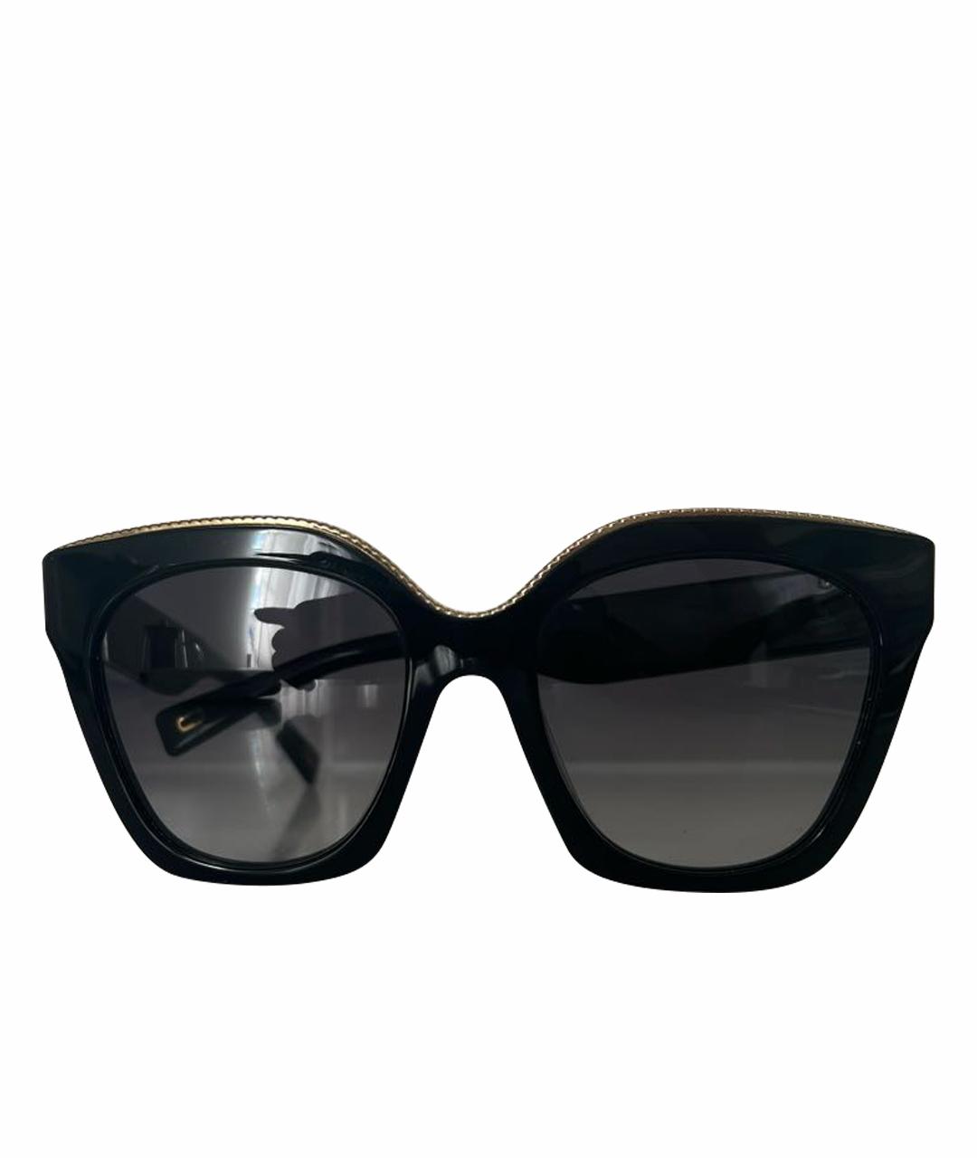 MARC JACOBS Черные пластиковые солнцезащитные очки, фото 1