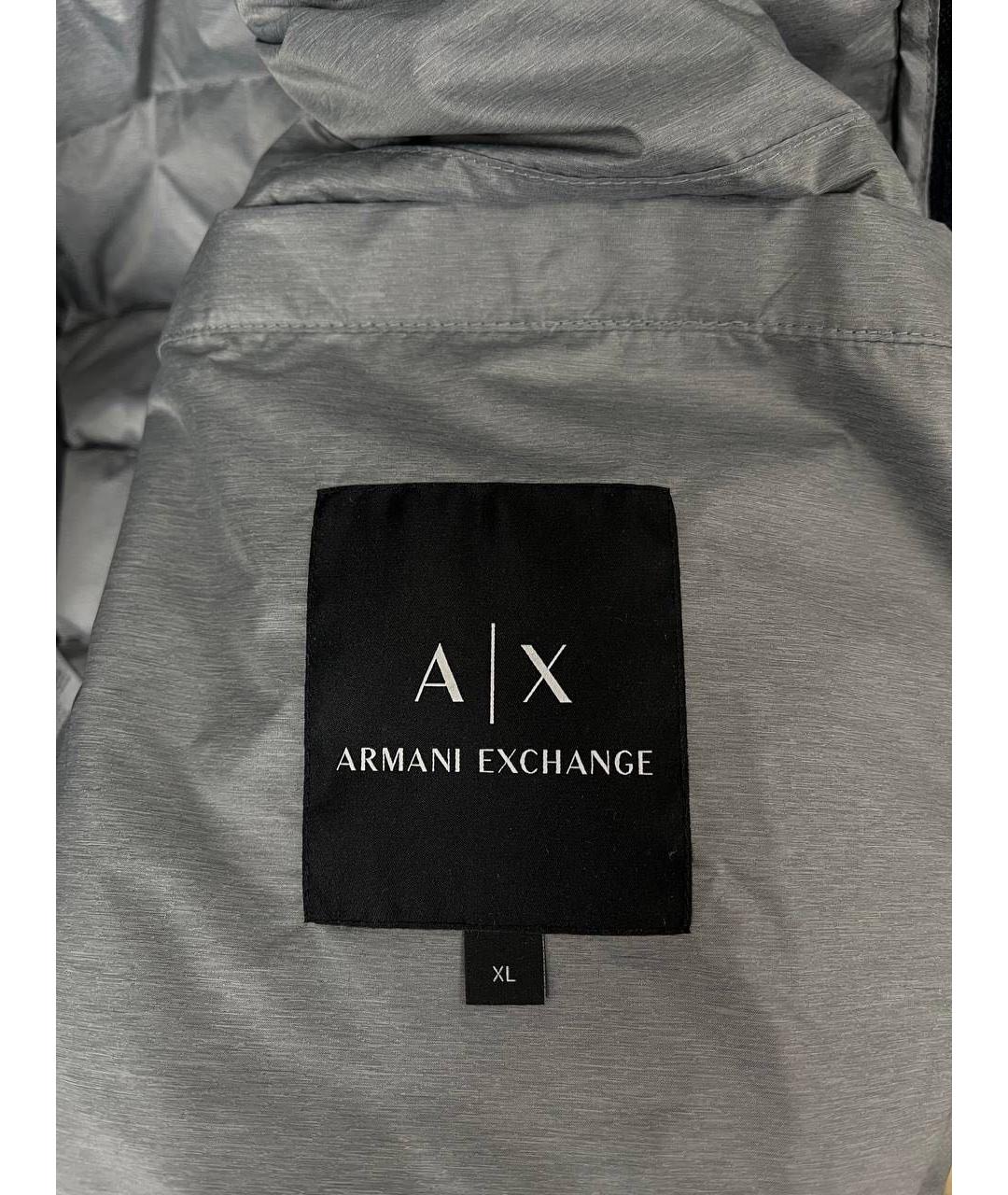 ARMANI EXCHANGE Темно-синяя куртка, фото 7