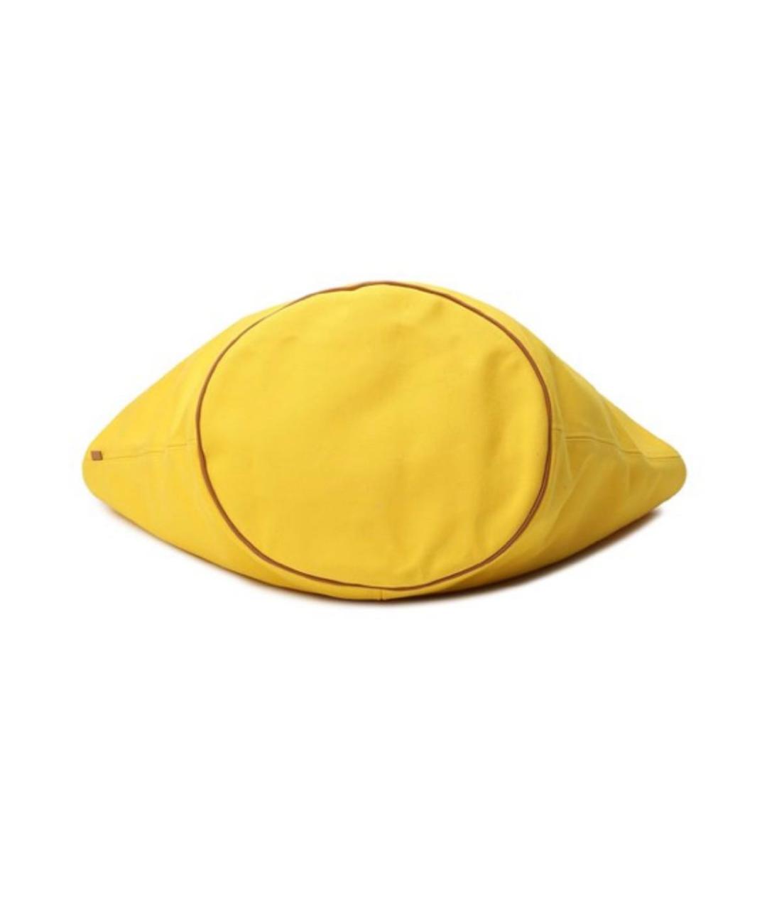 HERMES Желтая пляжная сумка, фото 7