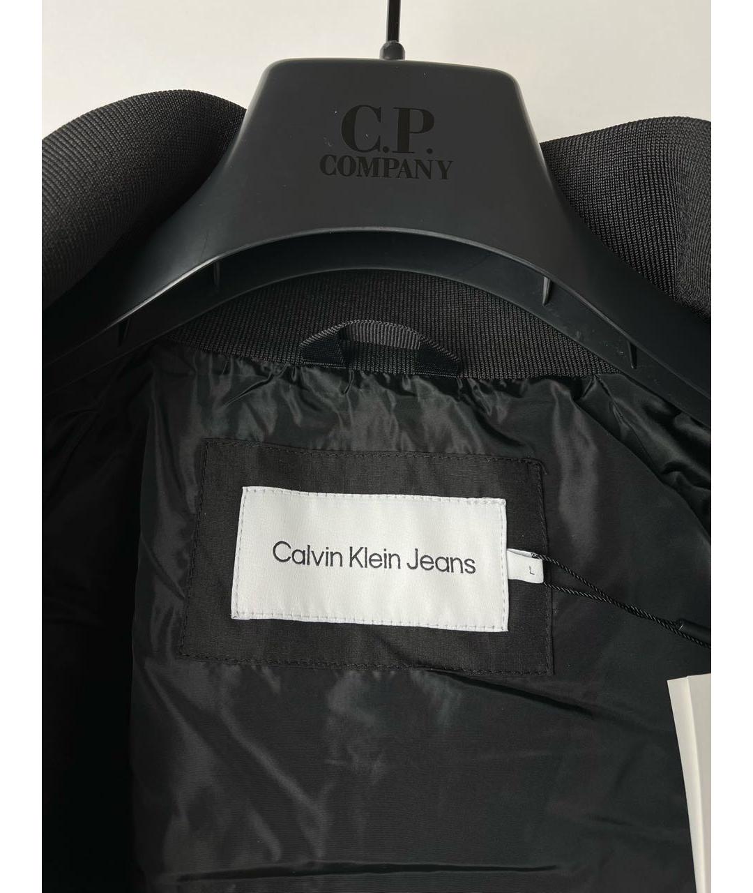 CALVIN KLEIN Черная куртка, фото 6