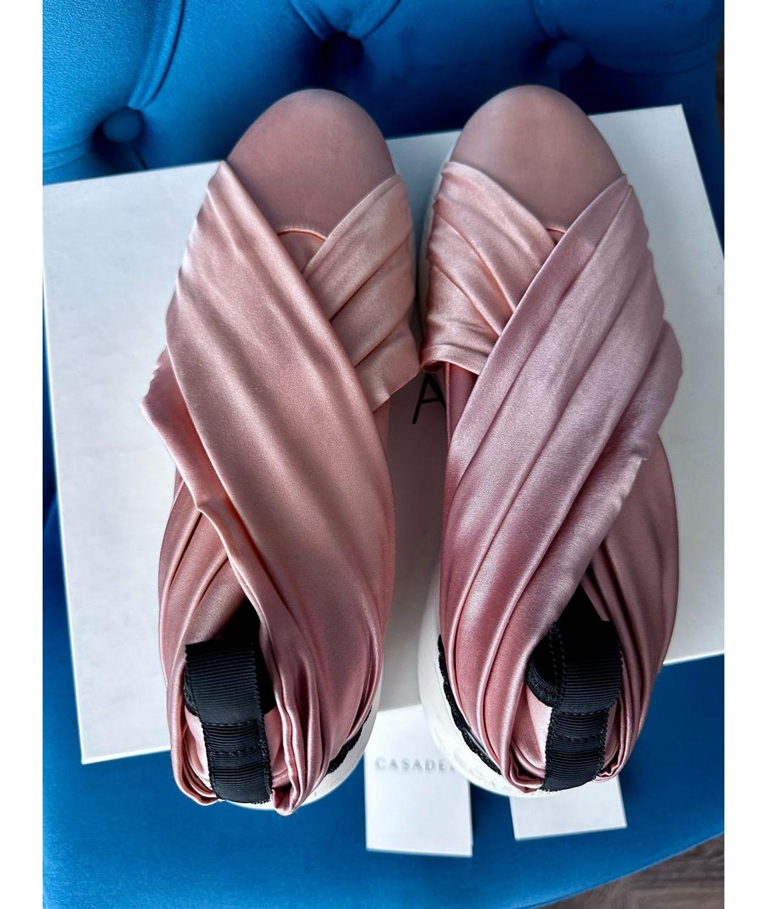 CASADEI Розовые кроссовки, фото 3