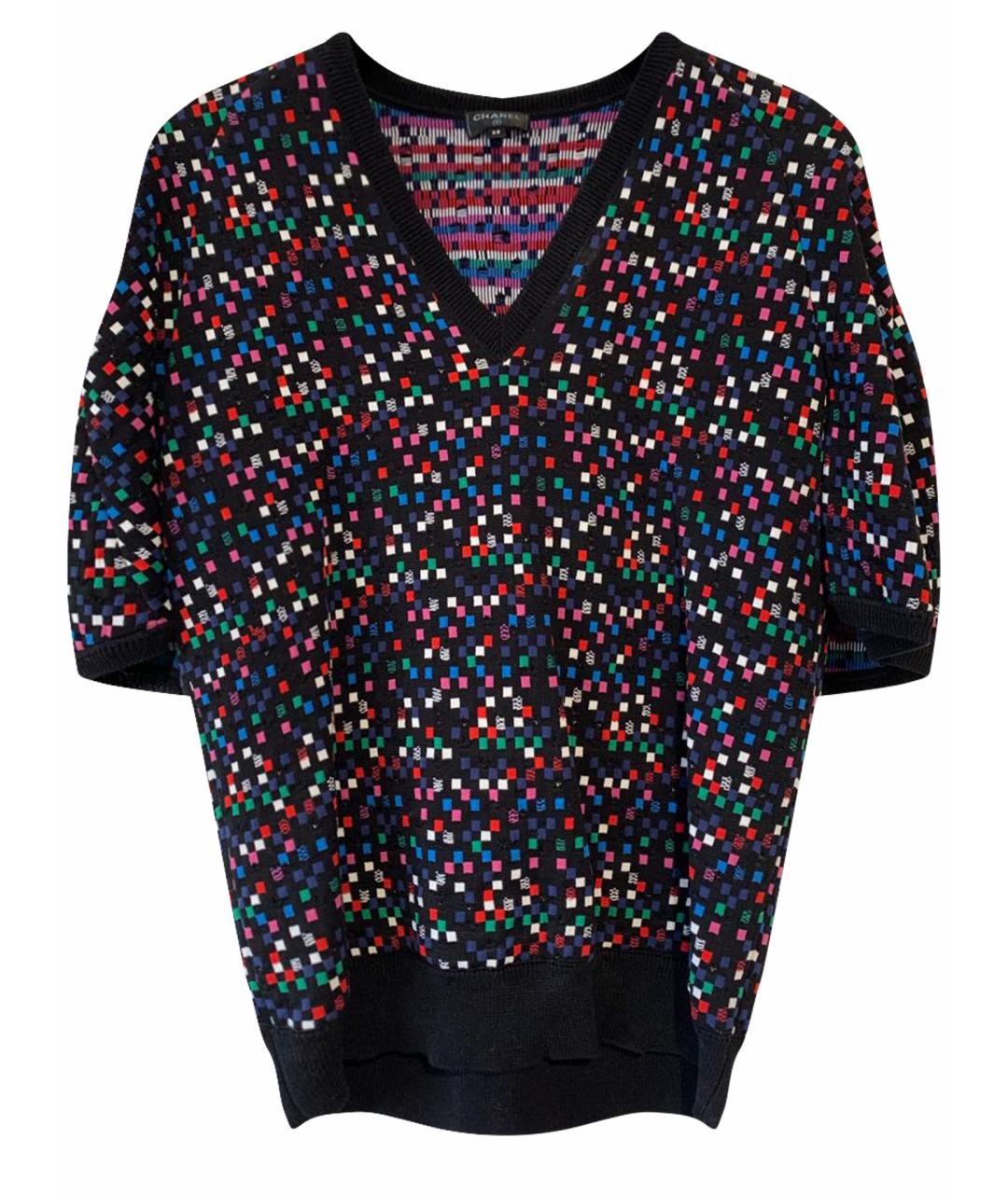 CHANEL PRE-OWNED Мульти хлопковый джемпер / свитер, фото 1