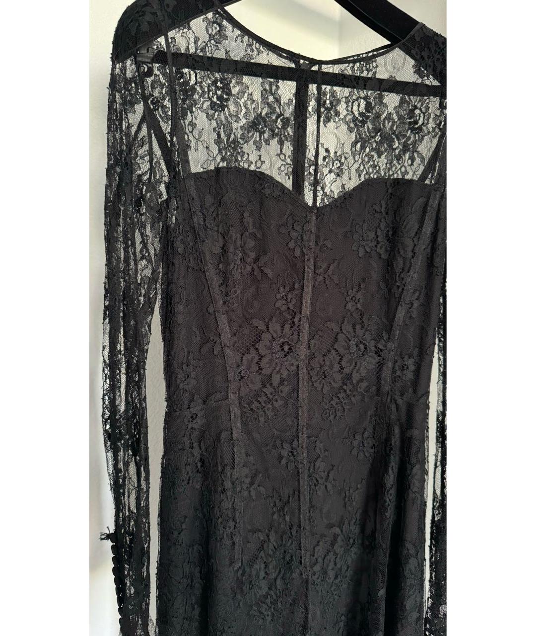 CHRISTIAN DIOR PRE-OWNED Черное шелковое вечернее платье, фото 6