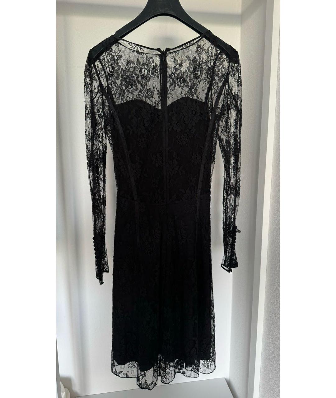CHRISTIAN DIOR Черное шелковое вечернее платье, фото 9
