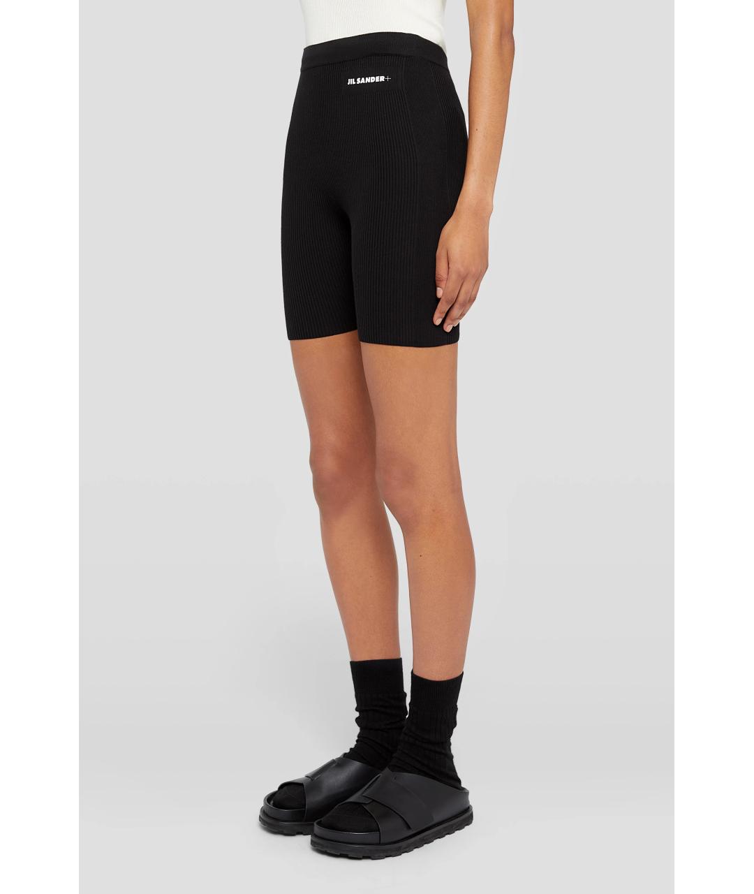JIL SANDER Черные шорты, фото 2