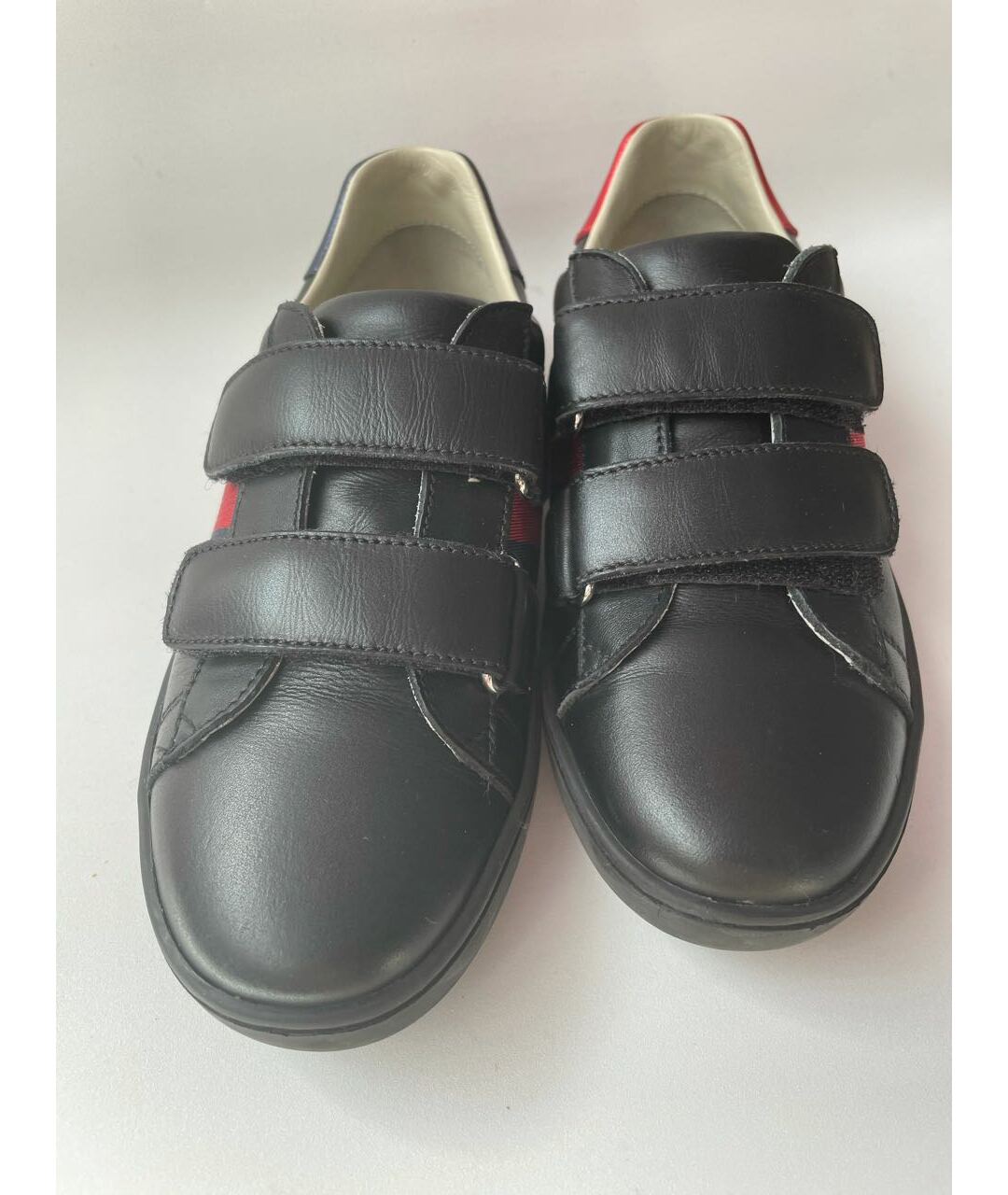 GUCCI KIDS Черные кожаные ботинки, фото 2