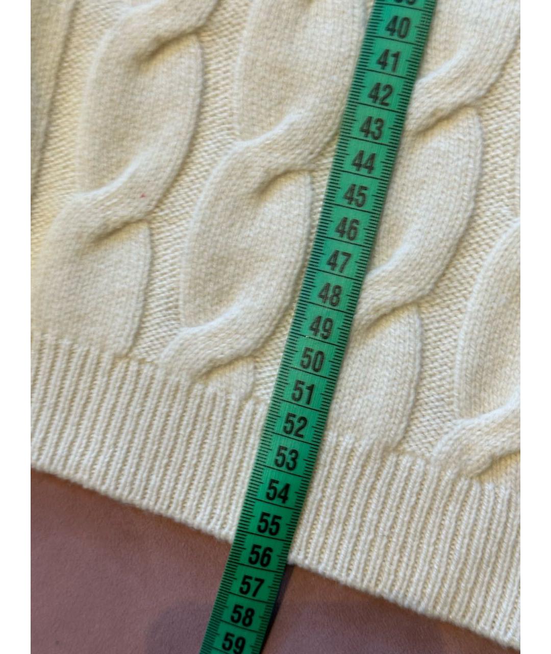GRAN SASSO Белый кашемировый джемпер / свитер, фото 6