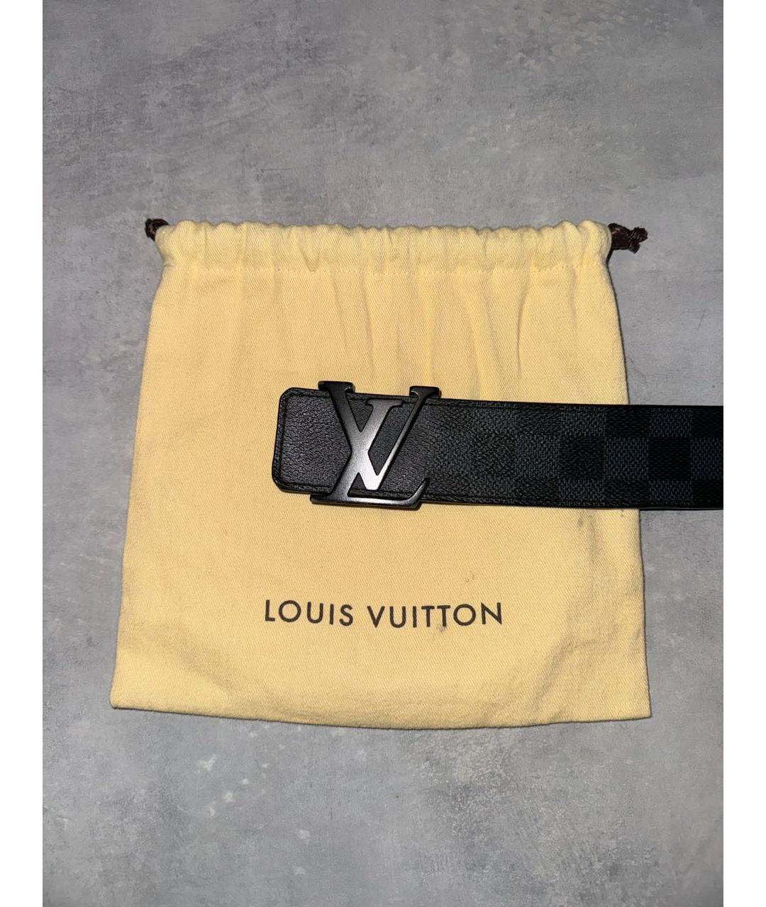 LOUIS VUITTON PRE-OWNED Черный ремень, фото 7