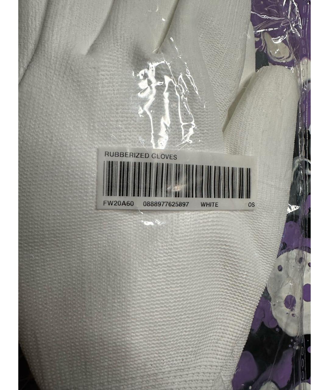 SUPREME Белые перчатки, фото 4