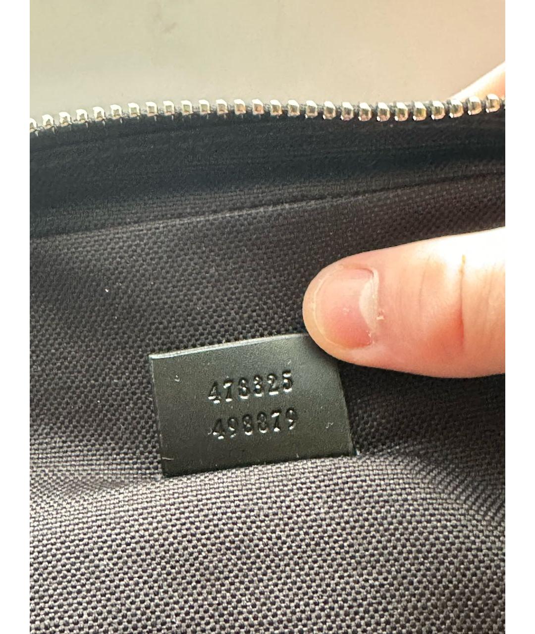 GUCCI Темно-синяя поясная сумка, фото 4