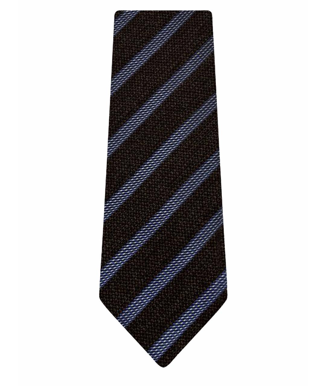 ETON Коричневый шелковый галстук, фото 1