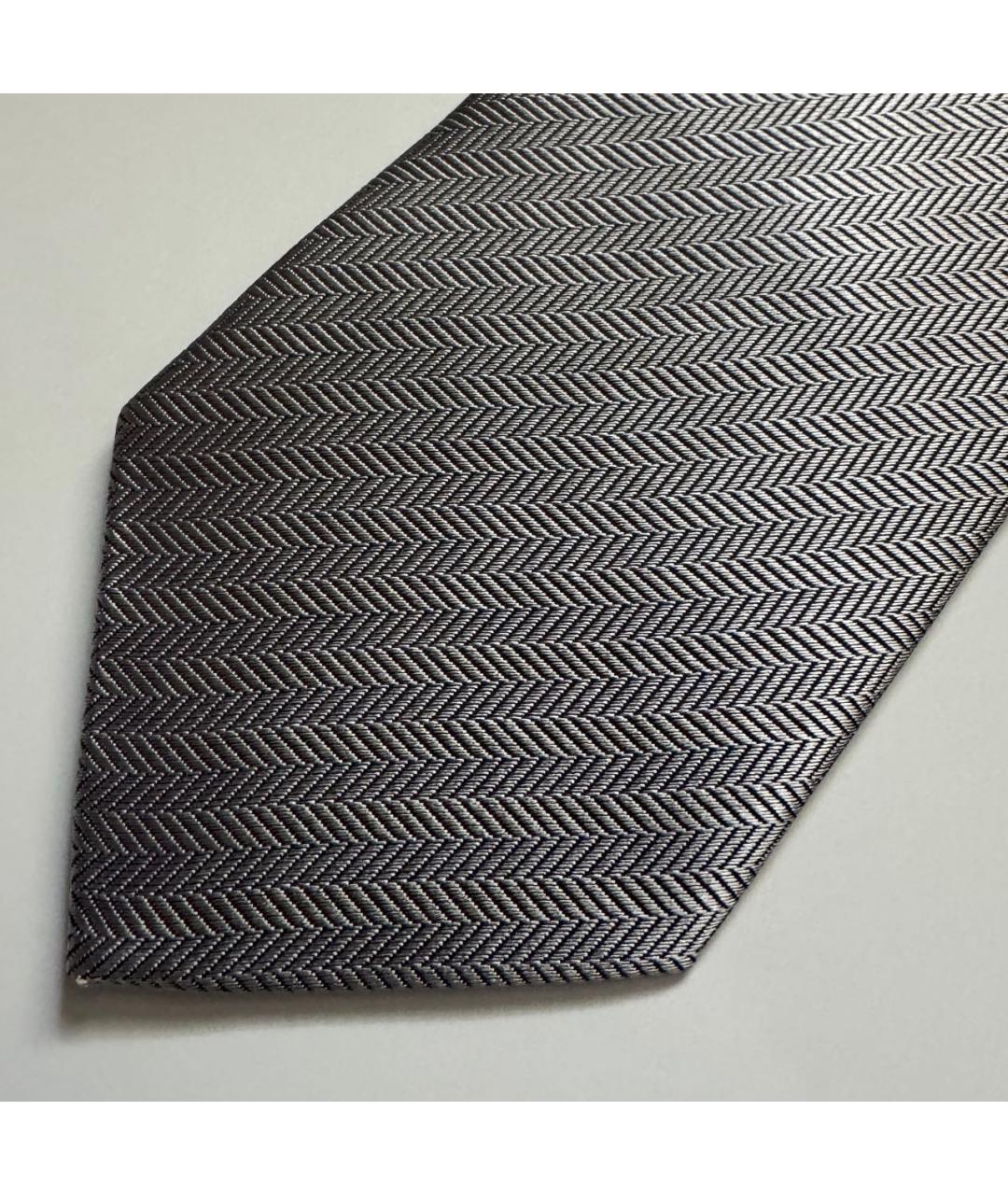 ETON Серебрянный шелковый галстук, фото 4
