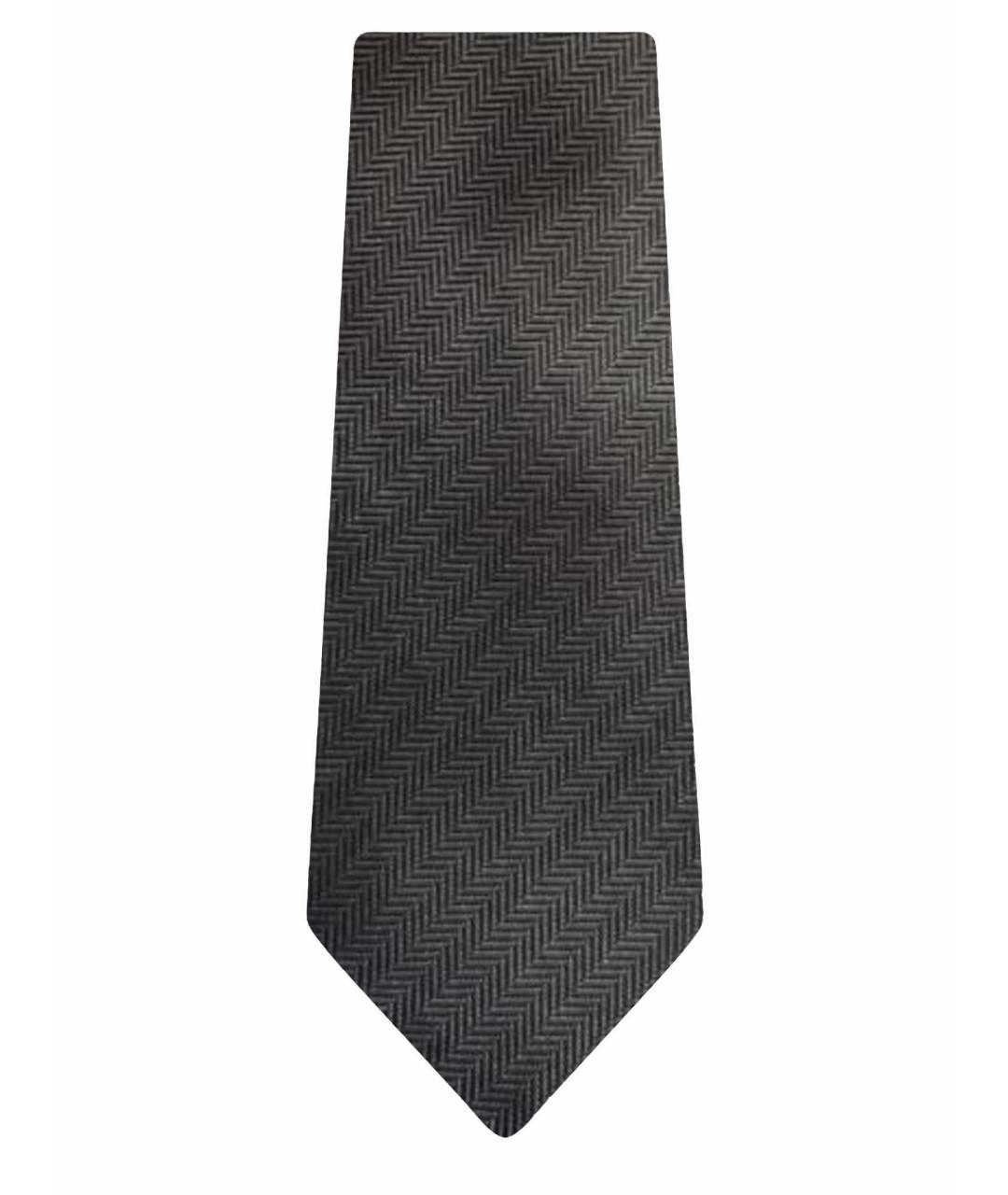 ETON Серебрянный шелковый галстук, фото 1