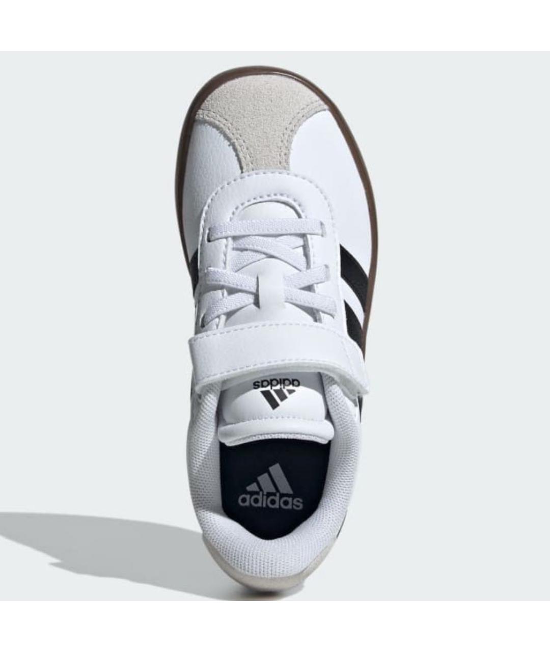 ADIDAS Белые кожаные кеды, фото 3