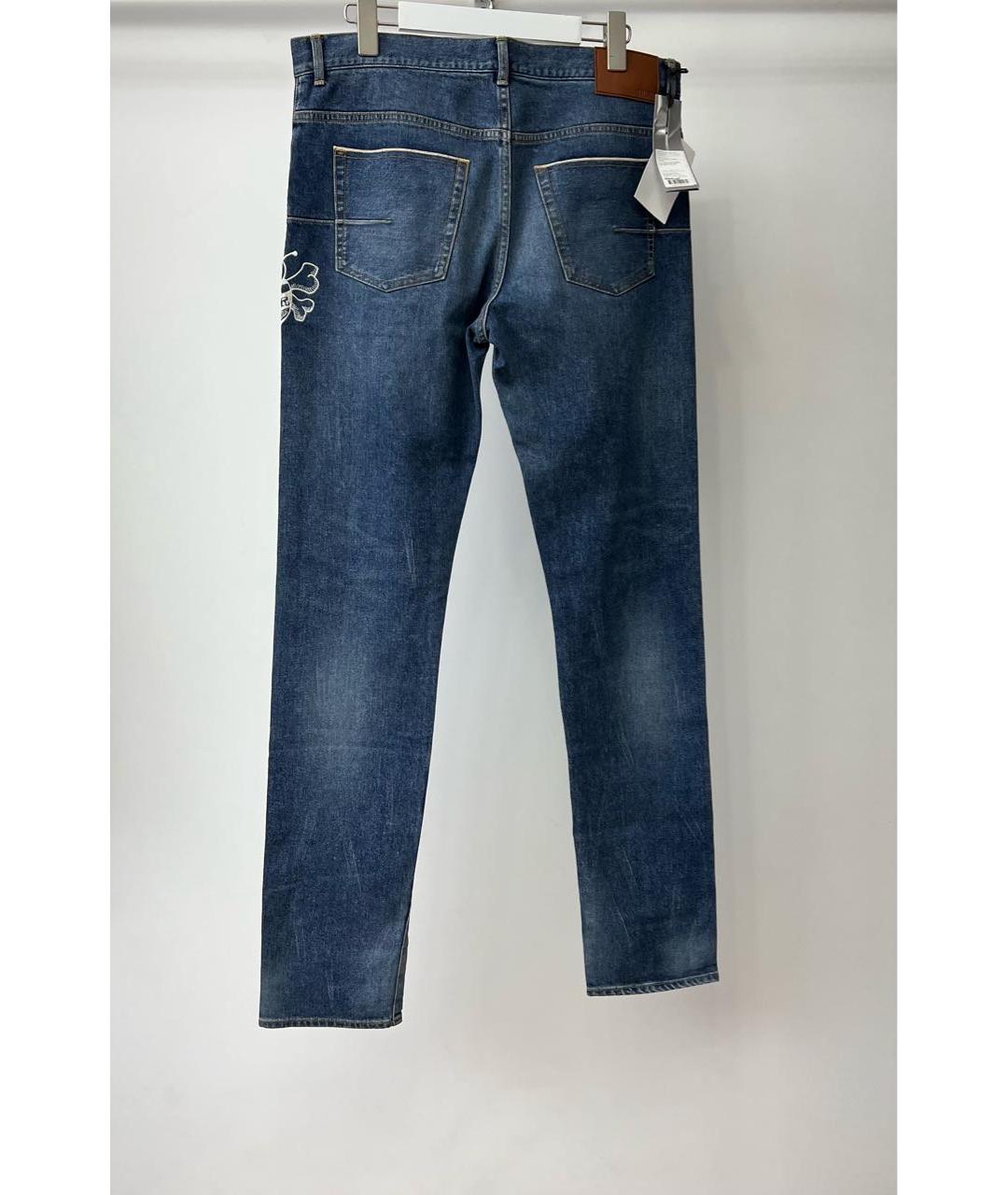 CHRISTIAN DIOR Синие прямые джинсы, фото 2