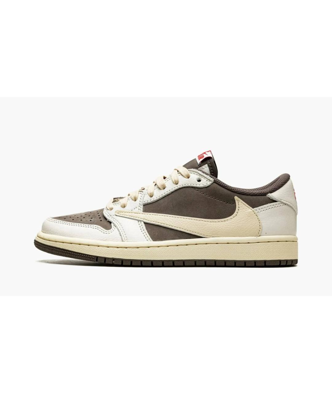 JORDAN Коричневые замшевые кроссовки, фото 3