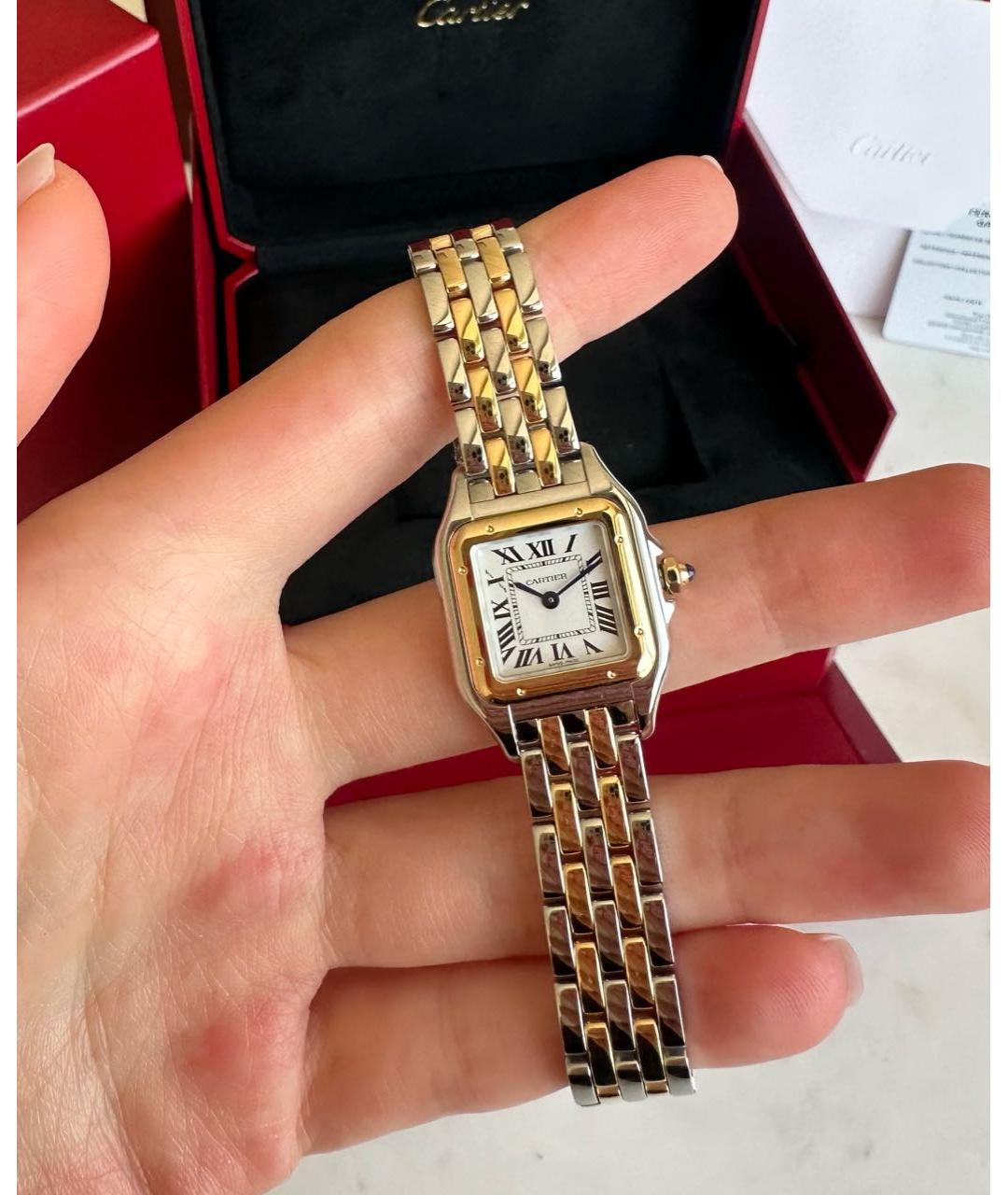 CARTIER Золотые часы из желтого золота, фото 8