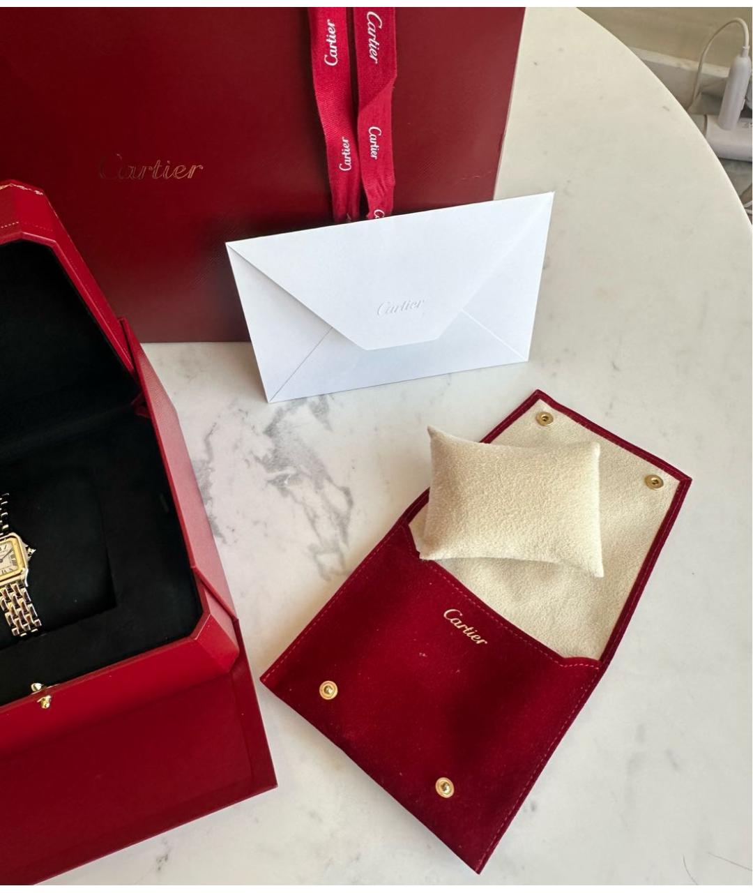 CARTIER Золотые часы из желтого золота, фото 7
