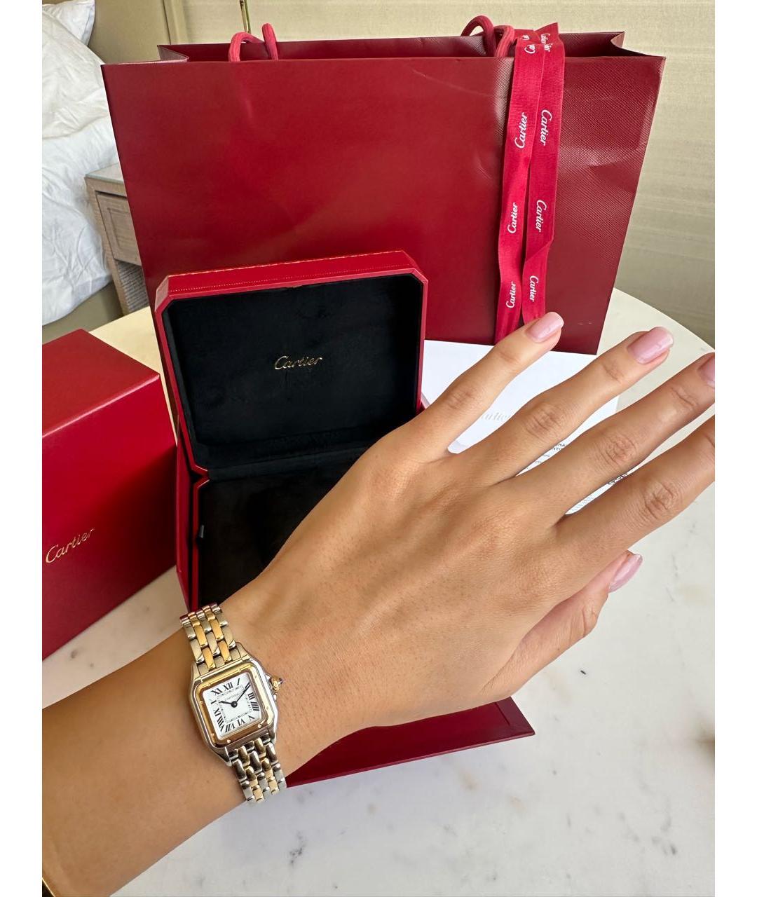 CARTIER Золотые часы из желтого золота, фото 6