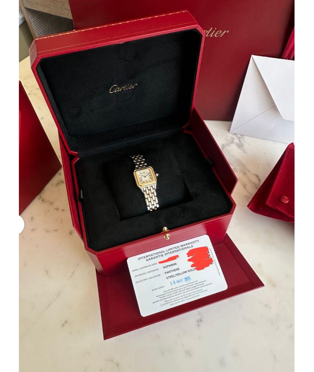 CARTIER Золотые часы из желтого золота, фото 5