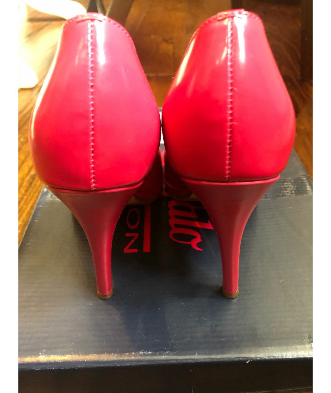 BUFFALO Розовые кожаные туфли, фото 4