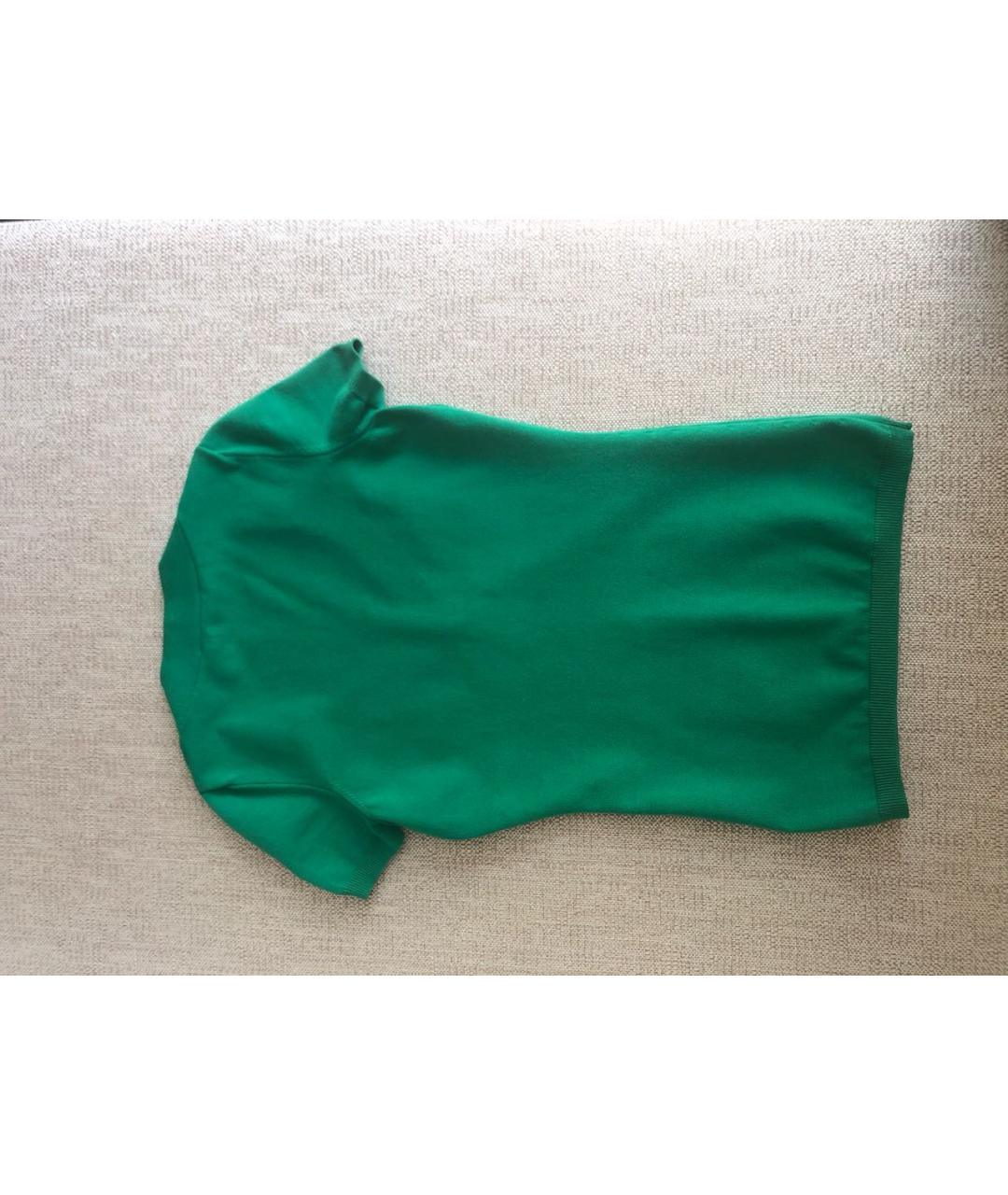 DSQUARED2 Зеленый вискозный джемпер / свитер, фото 2