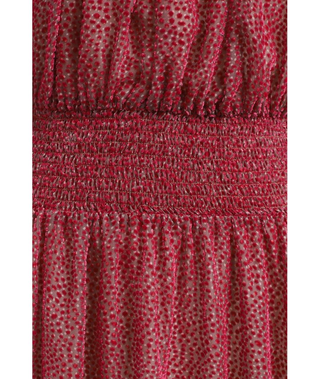 PRADA Розовое вискозное платье, фото 3