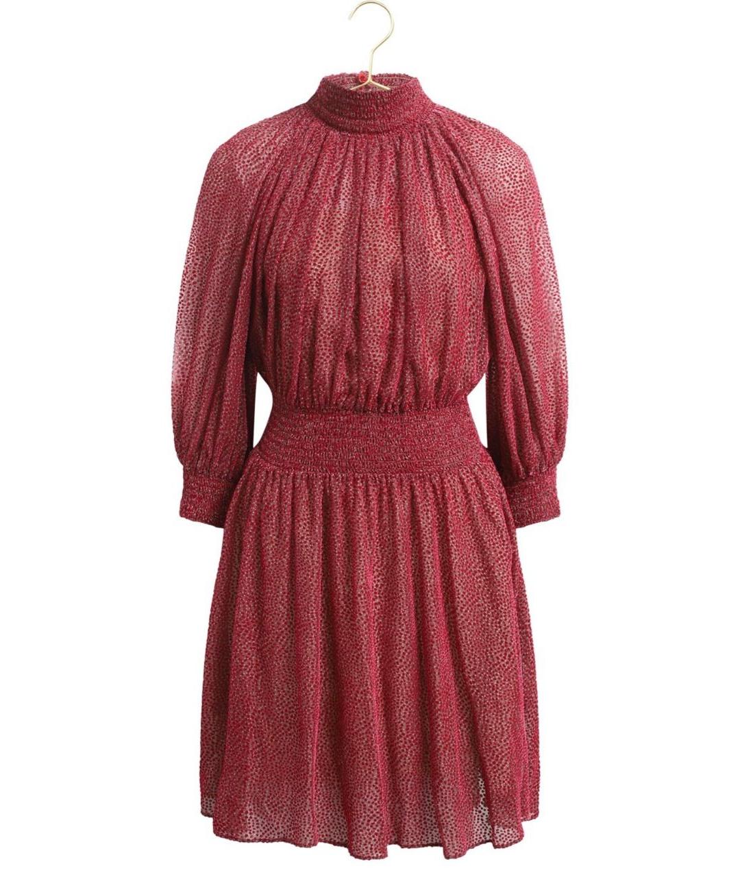 PRADA Розовое вискозное платье, фото 4