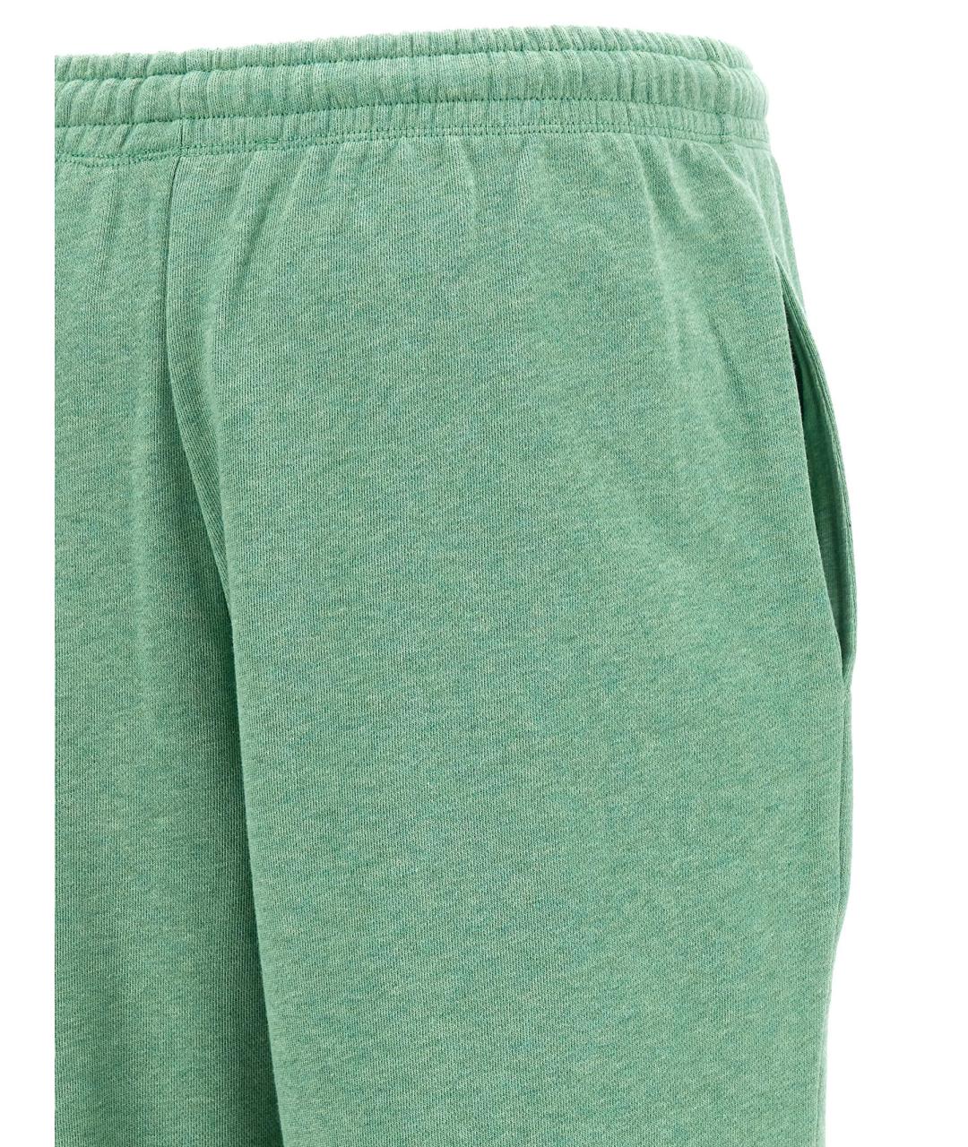 ROTATE Зеленые хлопковые спортивные брюки и шорты, фото 4