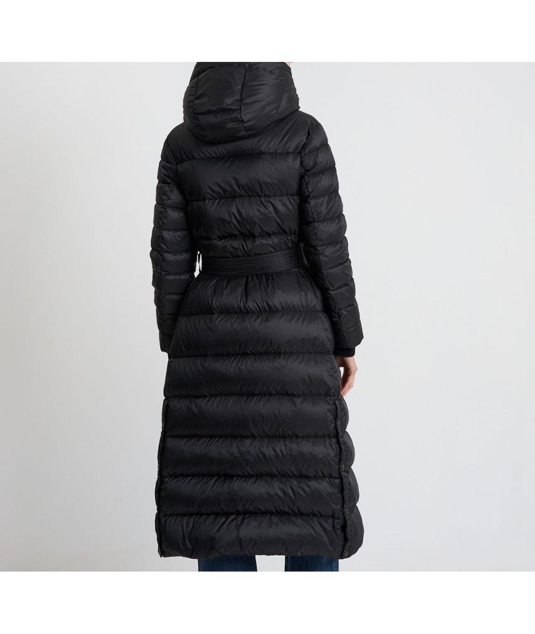 BURBERRY Черный полиэстеровый пуховик, фото 6