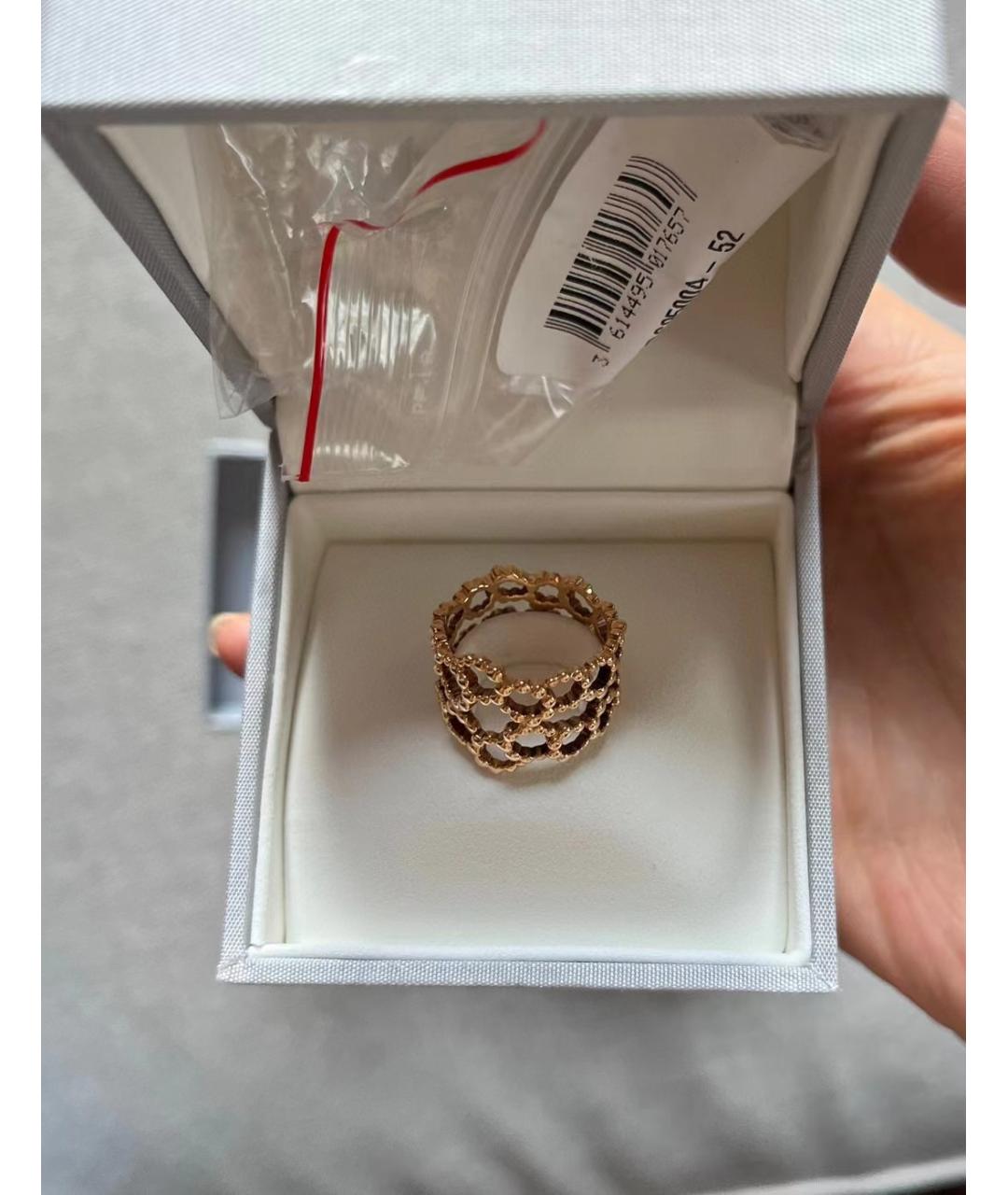 CHRISTIAN DIOR PRE-OWNED Золотое кольцо из розового золота, фото 4