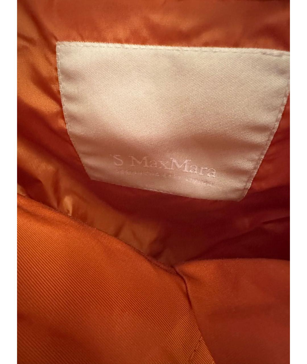 'S MAX MARA Оранжевая куртка, фото 4