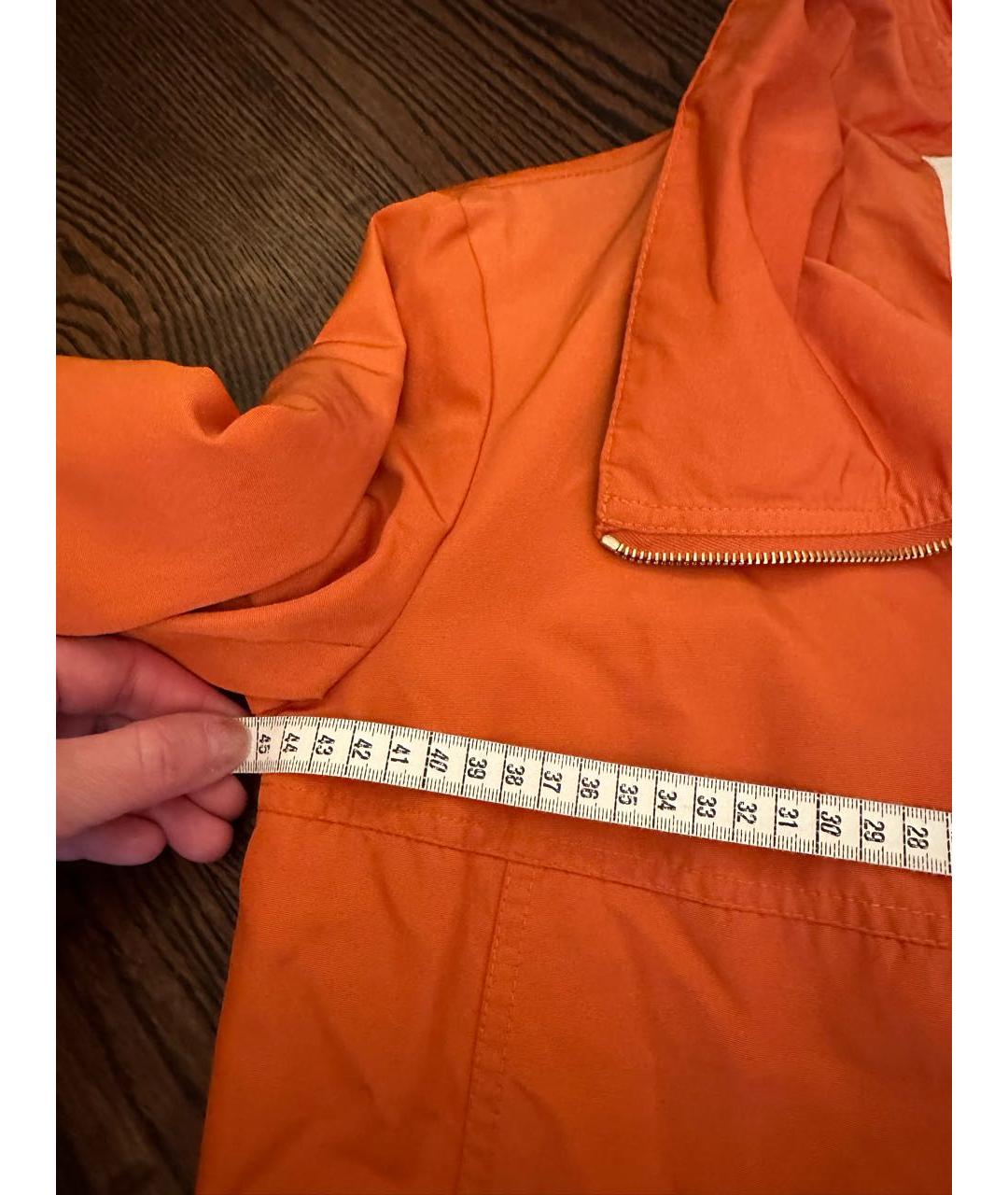 'S MAX MARA Оранжевая куртка, фото 6