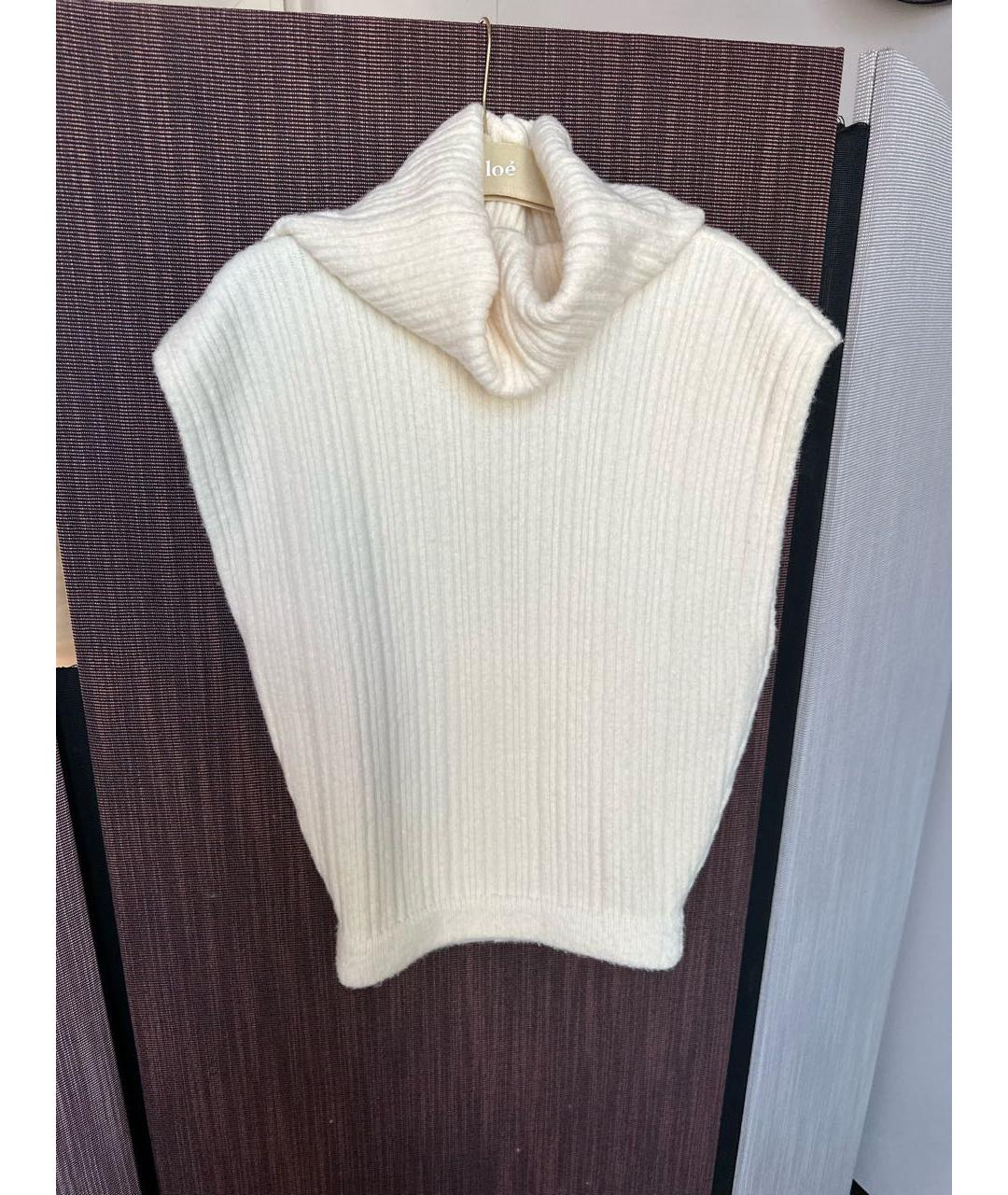 JACQUEMUS Белый шерстяной джемпер / свитер, фото 2