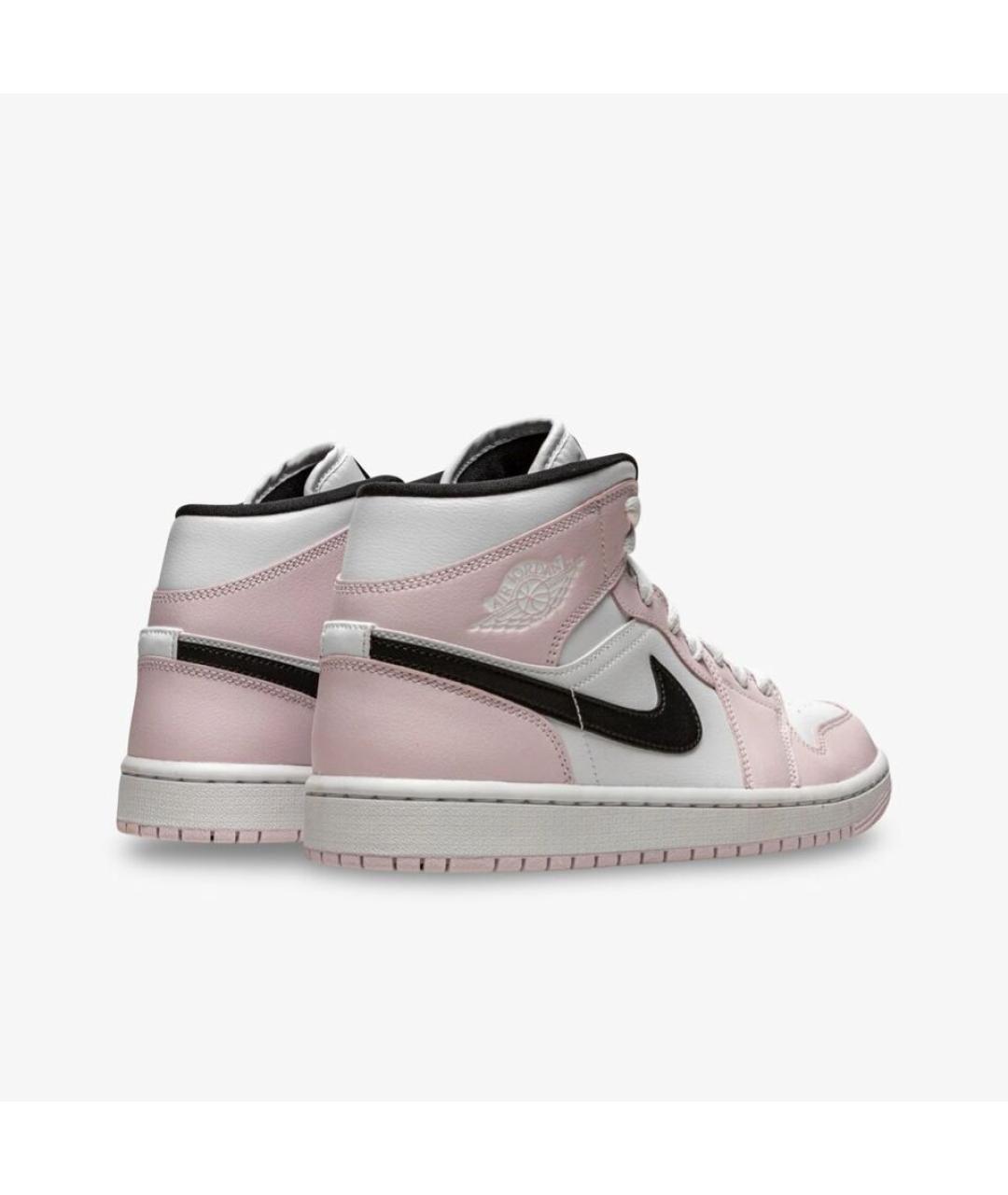 JORDAN Розовые кроссовки из искусственной кожи, фото 4