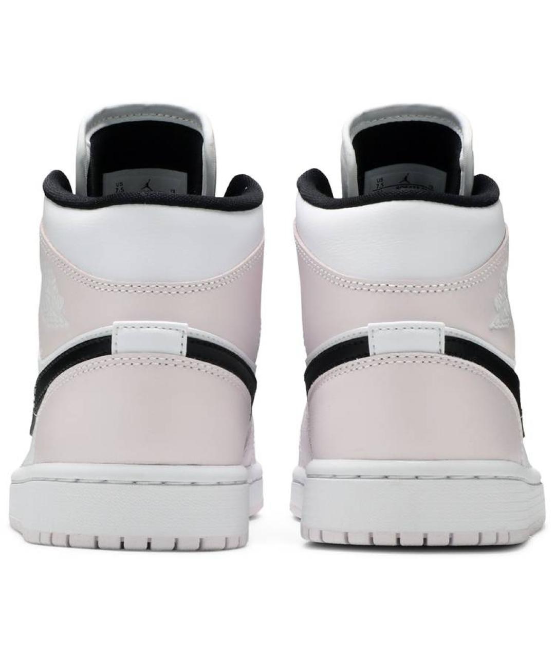 JORDAN Розовые кроссовки из искусственной кожи, фото 3