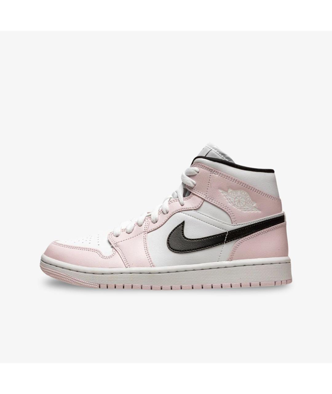 JORDAN Розовые кроссовки из искусственной кожи, фото 7