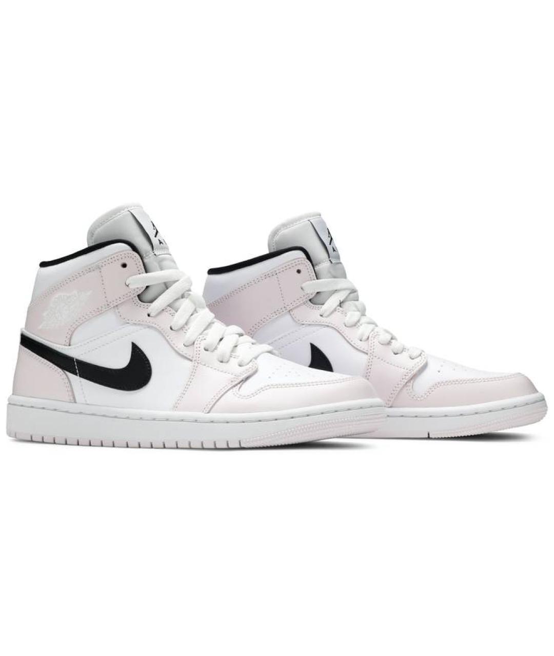 JORDAN Розовые кроссовки из искусственной кожи, фото 2