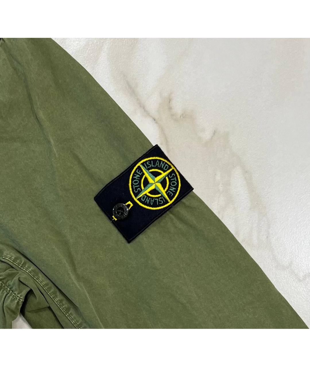 STONE ISLAND Зеленая куртка, фото 3