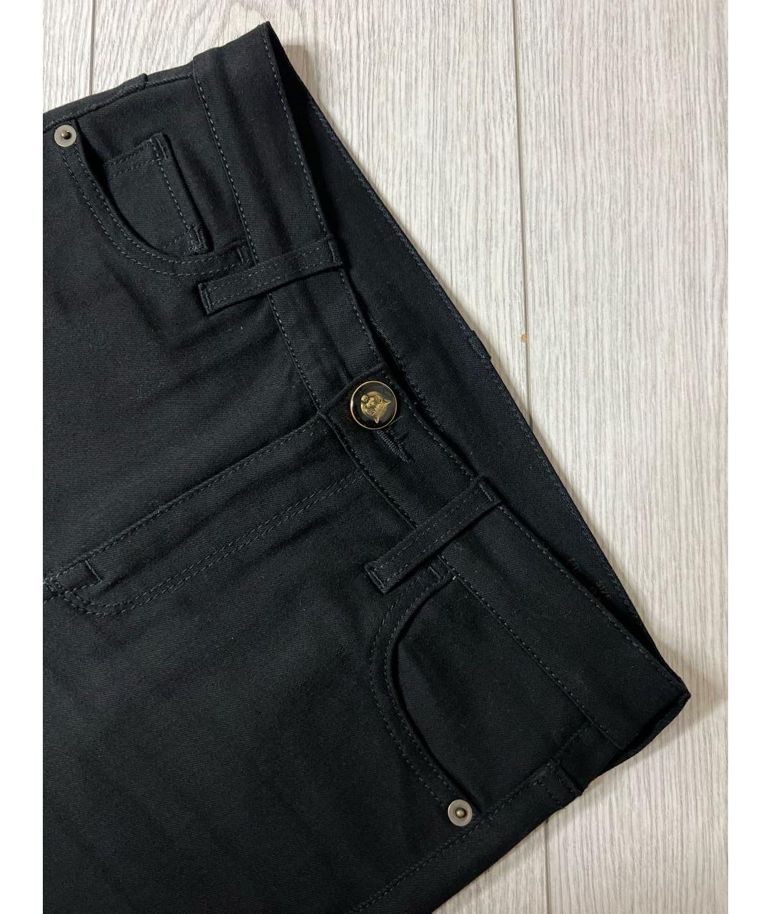 GUCCI Черные хлопко-эластановые джинсы слим, фото 6