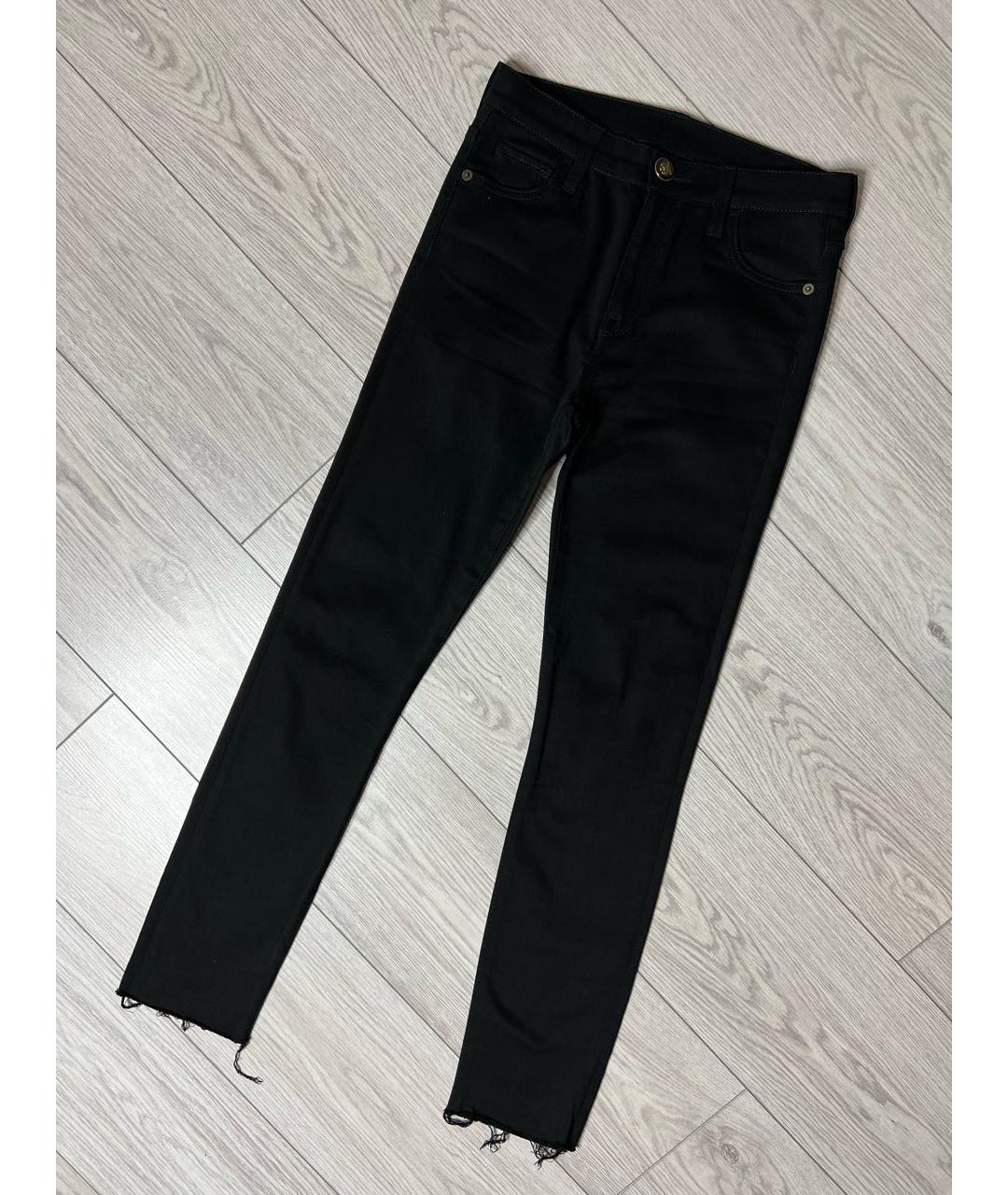 GUCCI Черные хлопко-эластановые джинсы слим, фото 9
