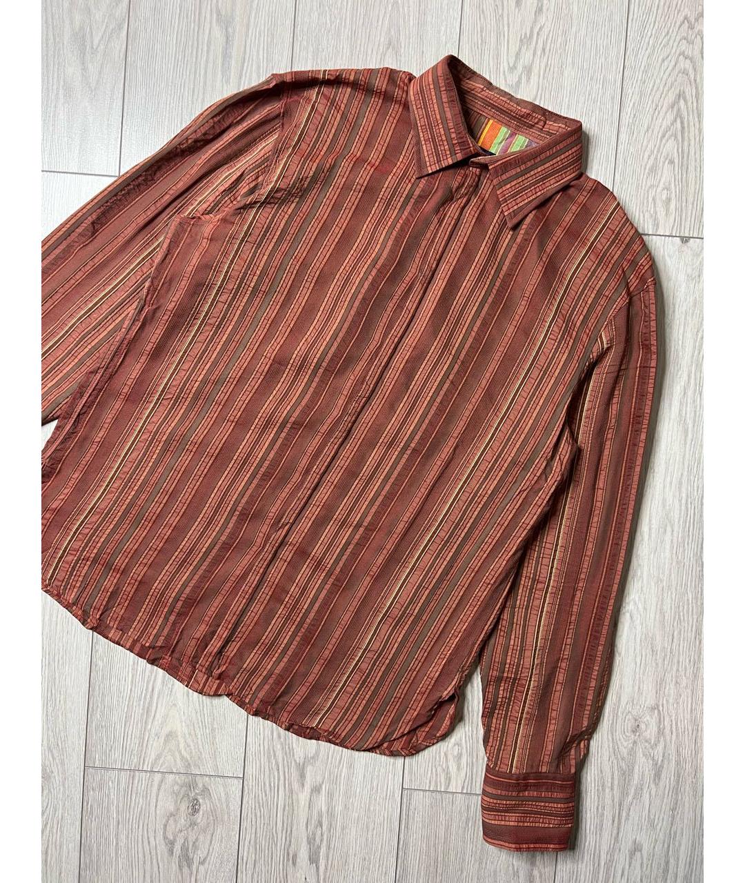 KENZO Мульти хлопко-полиэстеровая классическая рубашка, фото 3