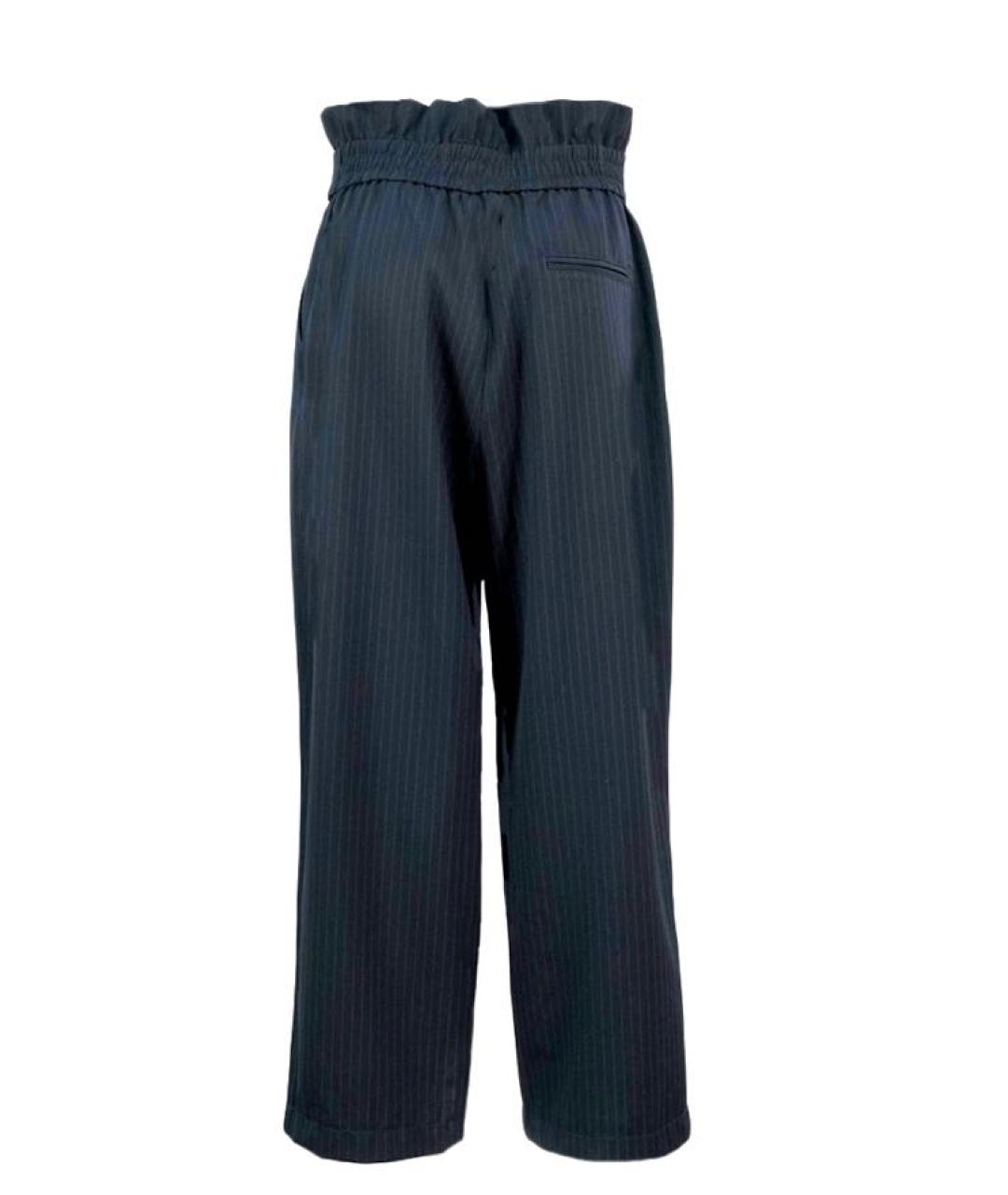 3.1 PHILLIP LIM Темно-синие брюки широкие, фото 2