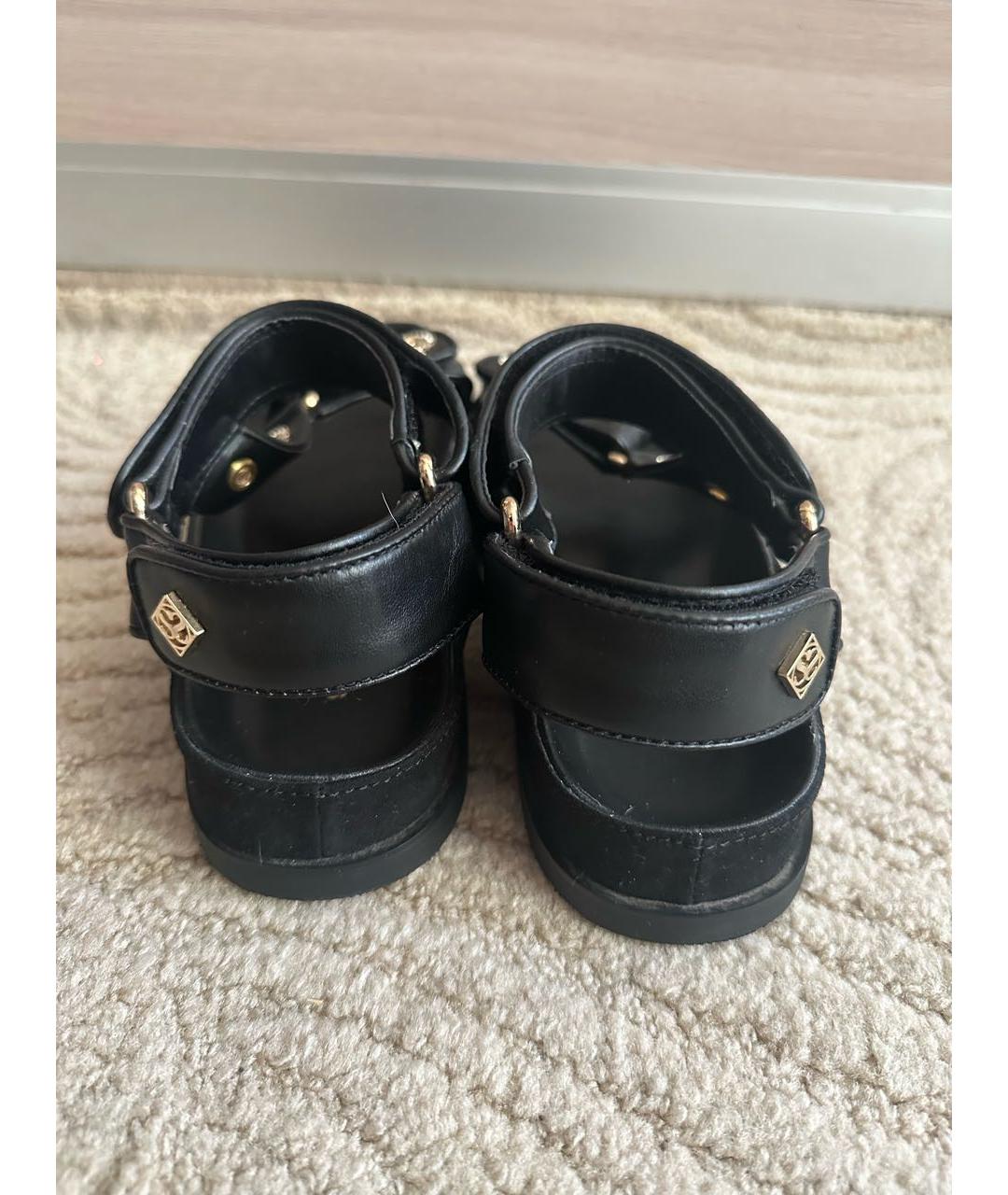 SANDRO Черные сандалии, фото 4